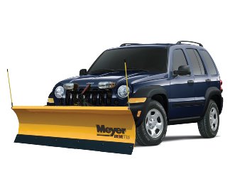 Meyer Drive Pro mounted on Jeep Liberty