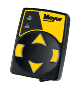 Meyer touchpad controllers allow for easy controller of straight blade plows.